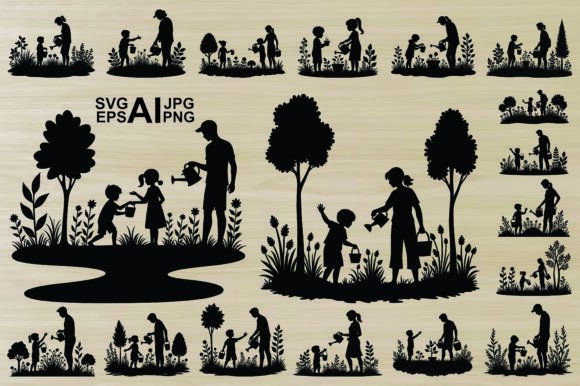 A Gardening Silhouette Bundle: An Embroidery Designer's Review