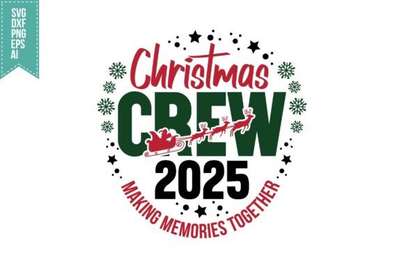 Christmas Crew 2025 SVG: Graphics & Crafts Asset Review