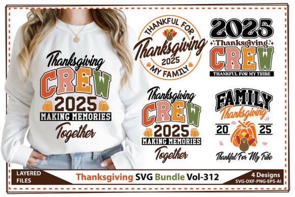 Thanksgiving SVG Bundle Vol-312: Graphics & Crafts Review